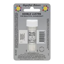 Picture of SUGARFLAIR EDIBLE PEARL WHITE EDIBLE LUSTRE POWDER 2G